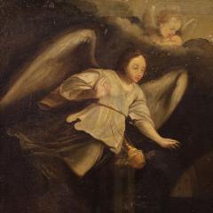 Antique Italian painting Marriage of the Virgin from the 18th century - 4370421