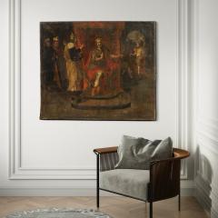 Antique Italian painting biblical scene from the 17th century - 4196836