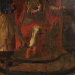 Antique Italian painting biblical scene from the 17th century - 4196841