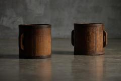 Antique Ittomasu Rice Measure Containers Japan Early 20th Century - 4632334