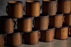 Antique Ittomasu Rice Measure Containers Japan Early 20th Century - 4632348