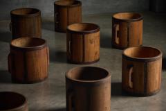 Antique Ittomasu Rice Measure Containers Japan Early 20th Century - 4632351