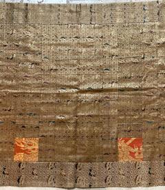 Antique Japanese Brocade Kesa Monks Robe Meiji Period - 2835288