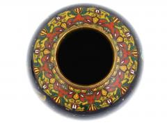 Antique Japanese Cloisonne Enamel Butterfly Black Goldstone Vase Honda Y - 4202526