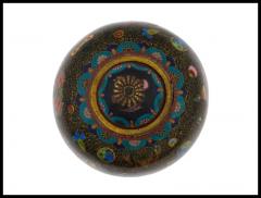 Antique Japanese Cloisonne Enamel Koro with TAKARA MONO SYMBOLS Precious Things - 3903281