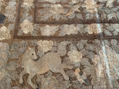 Antique Japanese Embroidery Tapestry - 1201309