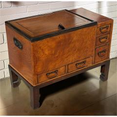 Antique Japanese Hibachi Side Table - 4698559