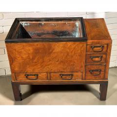 Antique Japanese Hibachi Side Table - 4698560