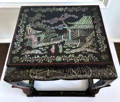 Antique Japanese Lacquer and Inlay Table from Ryukyu Islands - 3488029
