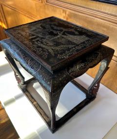 Antique Japanese Lacquer and Inlay Table from Ryukyu Islands - 3488031