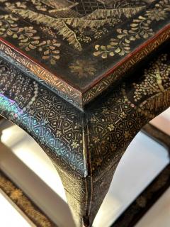 Antique Japanese Lacquer and Inlay Table from Ryukyu Islands - 3488033