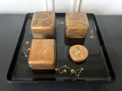 Antique Japanese Lacquered Incense Box Kobako - 2219929