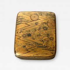 Antique Japanese Lacquered Incense Box Kobako - 2222125