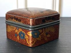 Antique Japanese Lacquered Incense Box Kobako - 2837826