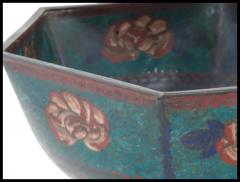 Antique Japanese Meiji Cloisonne Enamel Tazza Bowl - 3903286