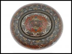 Antique Japanese Meiji Goldstone Enamel Censer Koro - 3902998
