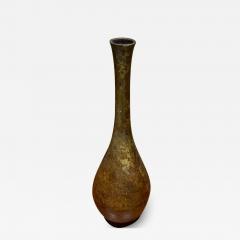 Antique Japanese Patinated Bronze Vase - 3543801