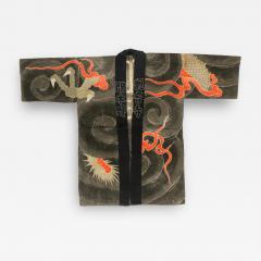 Antique Japanese Shirushi Banten Fireman Jacket Edo Period - 2482900