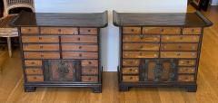 Antique Japanese Tansu Cabinets a Pair - 1999881