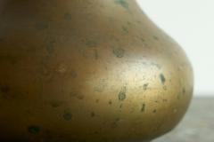 Antique Jug in Heavy Solid Cast Brass 19th Century - 4395783