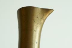 Antique Jug in Heavy Solid Cast Brass 19th Century - 4395805