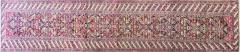 Antique Karabagh Caucasian Runner 31 x 17 - 3967291