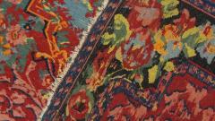 Antique Karabagh Caucasian Soumak kilim Rug 51 x 64  - 3958583