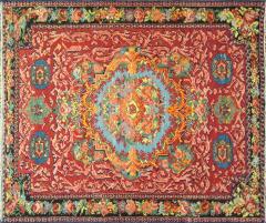 Antique Karabagh Caucasian Soumak kilim Rug 51 x 64  - 3958591