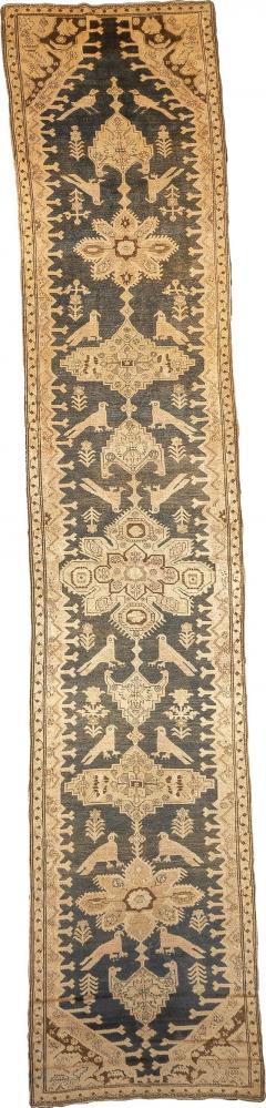 Antique Karabagh Runner 37 x 183 - 4461015