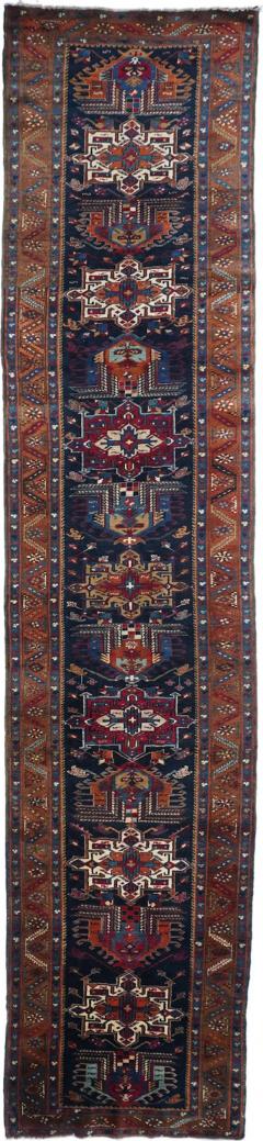 Antique Karajeh Heriz Runner 29 x 148 - 4461006