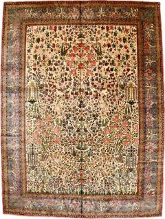 Antique Kashan Rug 11 2 x 15 1  - 4318913
