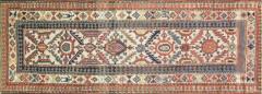 Antique Kazak Caucasian Runner 310 x 111  - 3965687