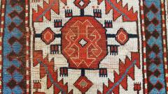 Antique Kazak Caucasian Runner 310 x 111  - 4004842