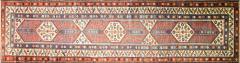 Antique Kazak Kurdish Runner 36 x 134  - 3961479