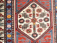 Antique Kazak Kurdish Runner 36 x 134  - 3961483