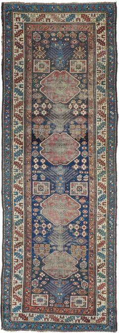 Antique Kazak Runner 3 6 x 10 9  - 4458603