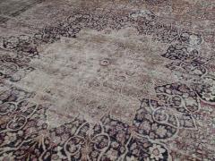 Antique Kerman Carpet with Wear DK 116 8  - 2289977