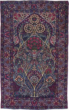 Antique Kerman Rug 57 x 87 - 4355697
