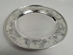 Antique Kerr American Art Nouveau Sterling Silver Fairytale Baby Set - 3753678