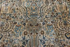 Antique Khorassan Botanic Design Handmade Wool Rug - 2447875