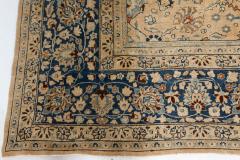 Antique Khorassan Botanic Design Handmade Wool Rug - 2465077