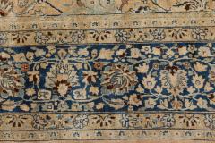 Antique Khorassan Botanic Design Handmade Wool Rug - 2465078