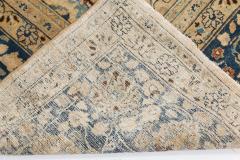Antique Khorassan Botanic Design Handmade Wool Rug - 2465080