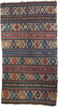 Antique Kilim Rug 5 9 x 10 5  - 4591774