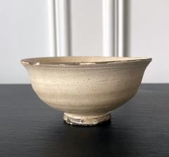Antique Korean Ceramic Komogai Chawan with Tamagode Glaze - 2876233