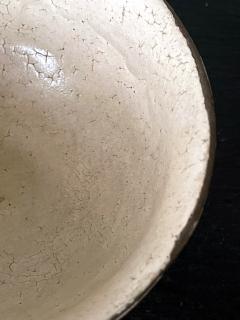 Antique Korean Ceramic Komogai Chawan with Tamagode Glaze - 2876239
