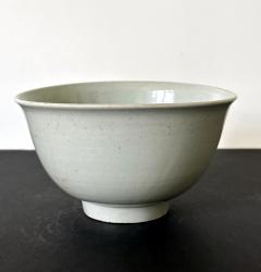 Antique Korean Ceramic White Bowl Joseon Dynasty - 3728946