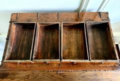Antique Korean Two Level Wood Chest Jeon Ju Jang - 4576310
