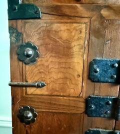 Antique Korean Two Level Wood Chest Jeon Ju Jang - 4576311