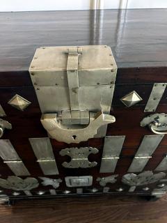 Antique Korean Wedding Bandaji Chest Joseon Dynasty - 3438841